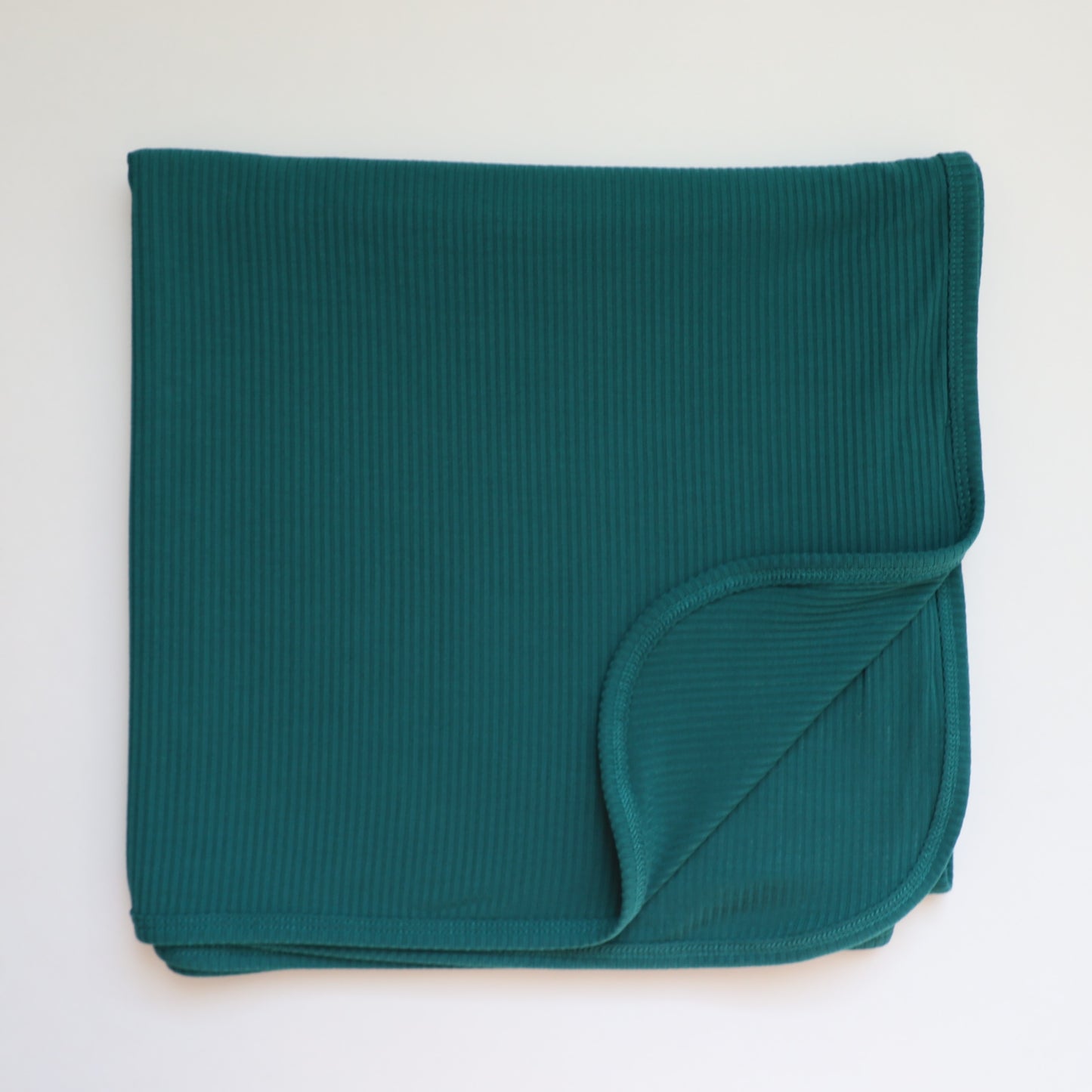 EVERGREEN RIBBED SWADDLE