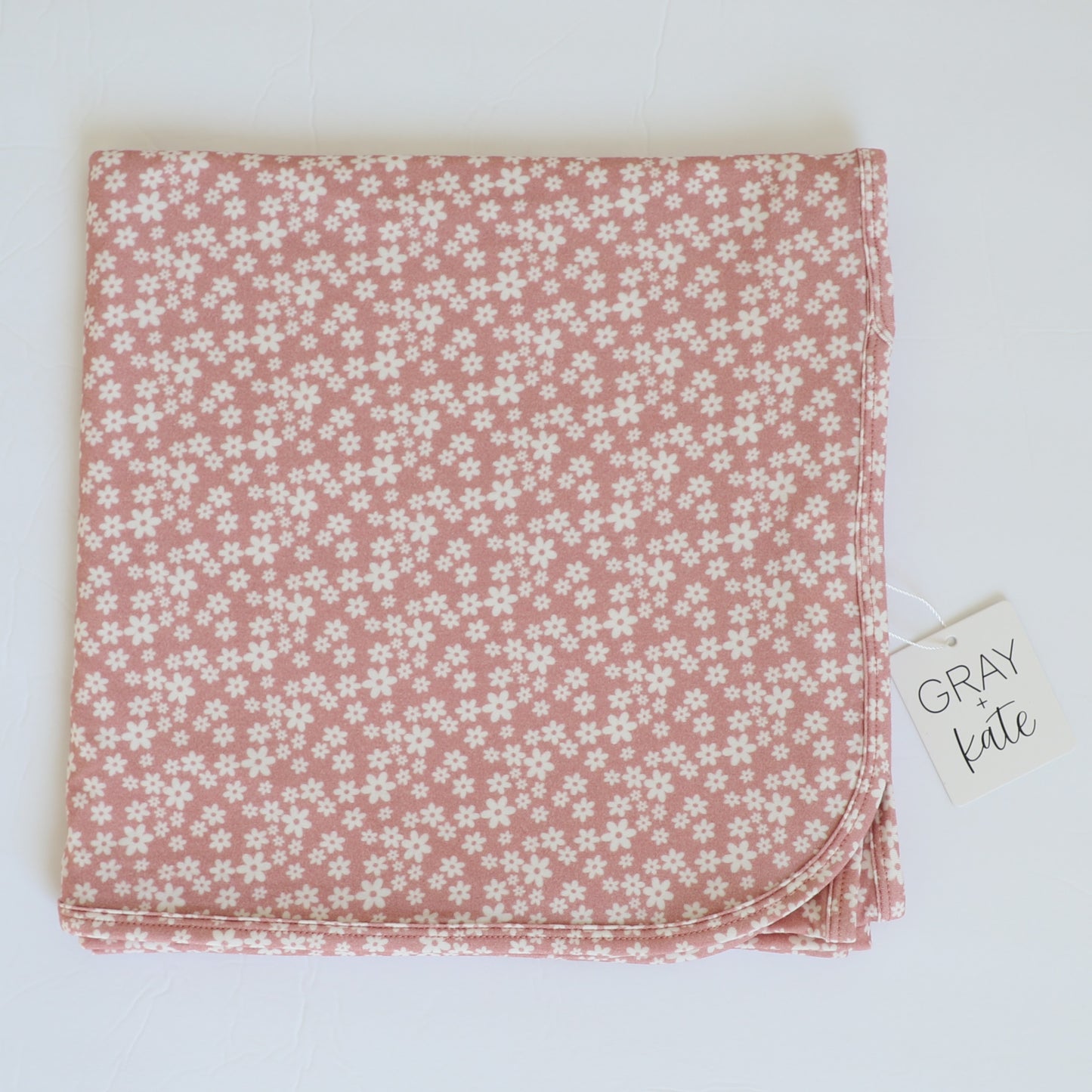 BLUSH FLORAL SWADDLE