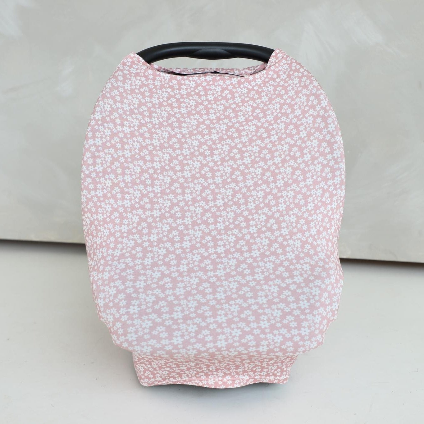 BLUSH FLORAL MULTI-USE / CAR SEAT COVER